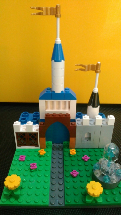 レゴ　デュプロ　ブロックラボ　お城　混合作品